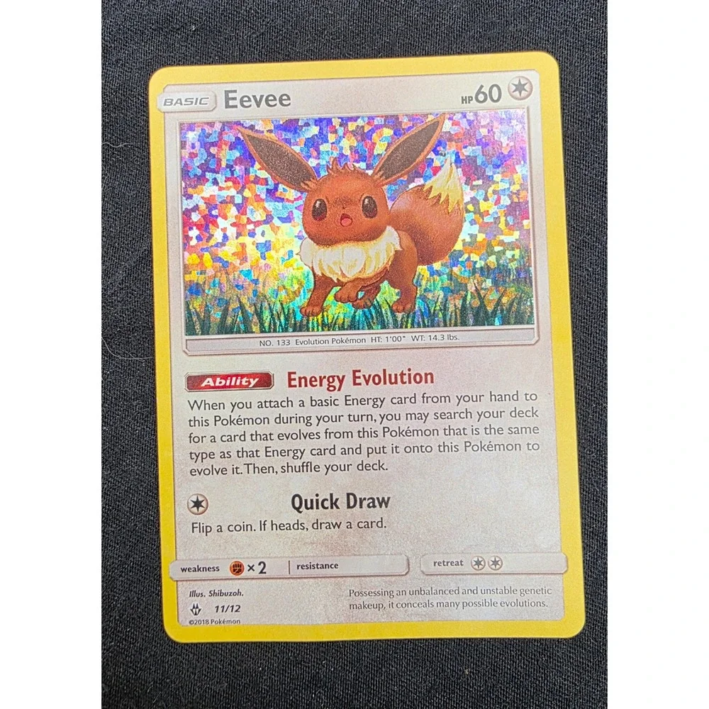 Pokemon | Toys | Pokemon Eevee Basic Holo 112 Energy Evolution Quick Draw Trading Card | Poshmark Pokemon | Toys | Pokemon Eevee Basic Holo 112 Energy Evolution Quick Draw Trading Card | Poshmark